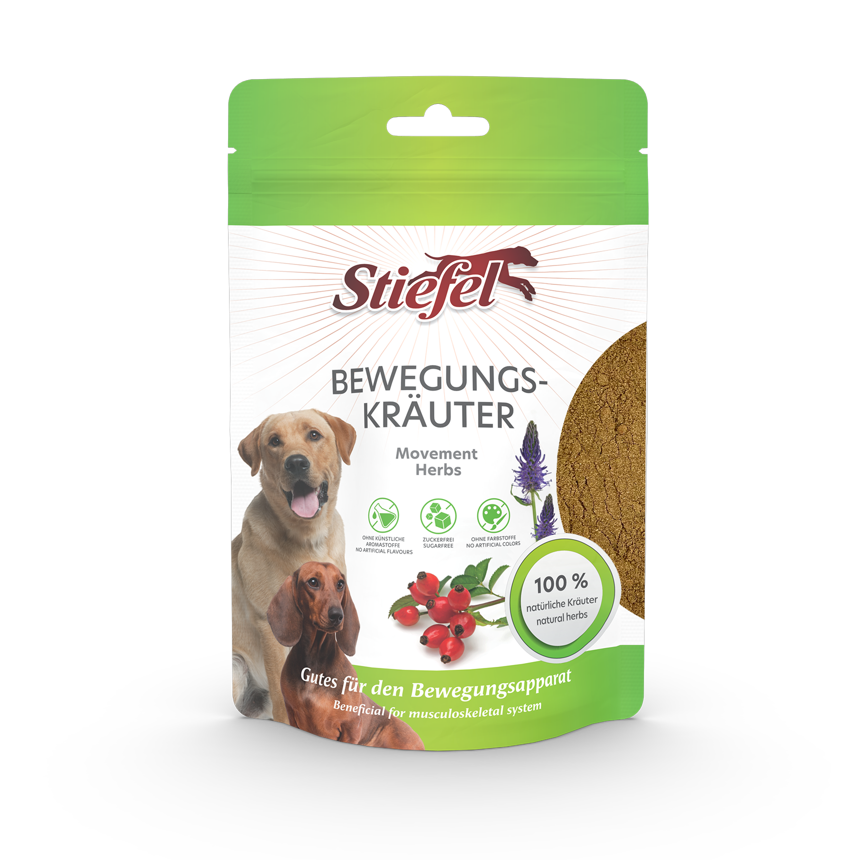 Stiefel Hund Bewegungskräuter 