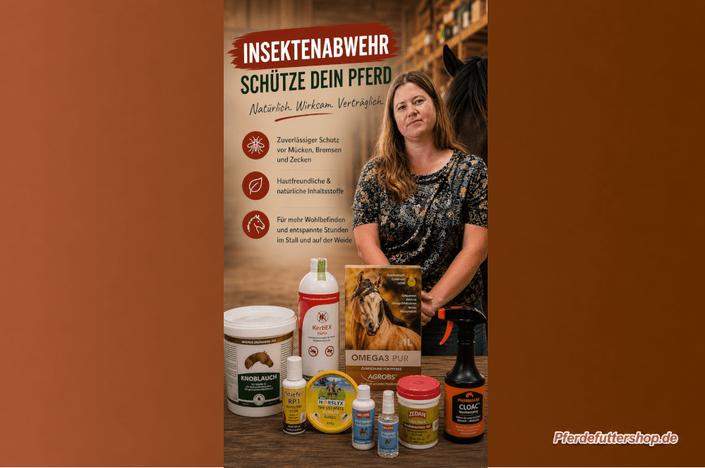 YouTube-Video zur Insektenabwehr beim Pferd mit Tipps zum Schutz vor Fliegen, Bremsen, Mücken und Zecken