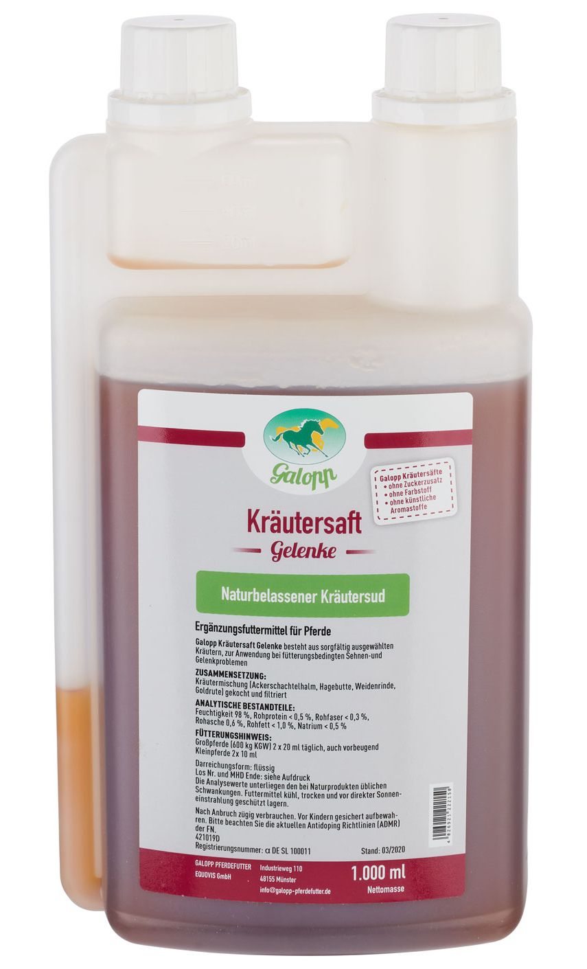 Galopp Kräutersaft Gelenke 