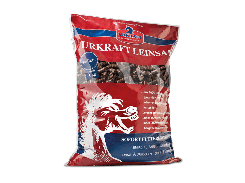 Urkraft Leinsamen Pellets 