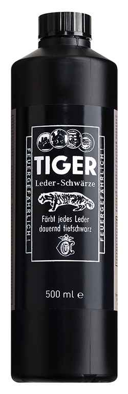 Tiger Lederschwärze