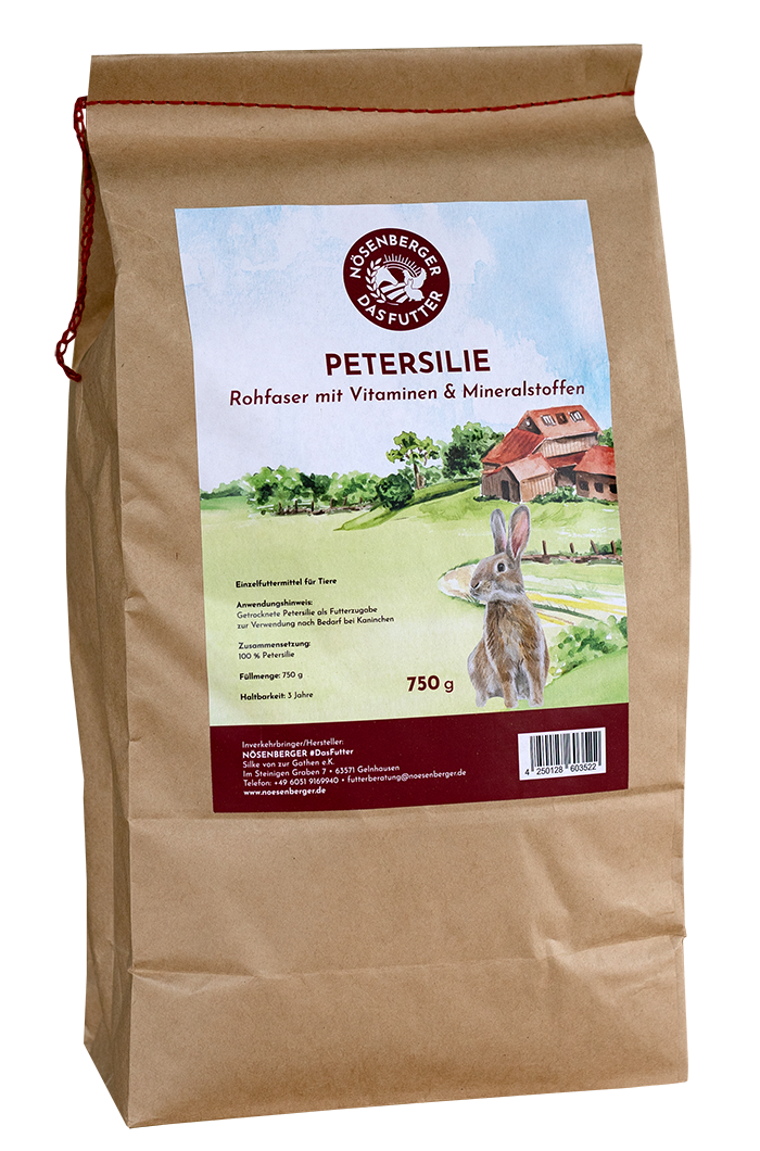 Nösenberger Petersilie Kaninchen