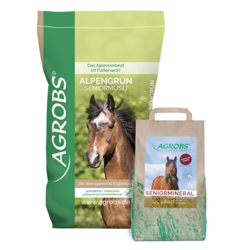 Agrobs Senior Bundle – Speziell für die Bedürfnisse älterer Pferde
