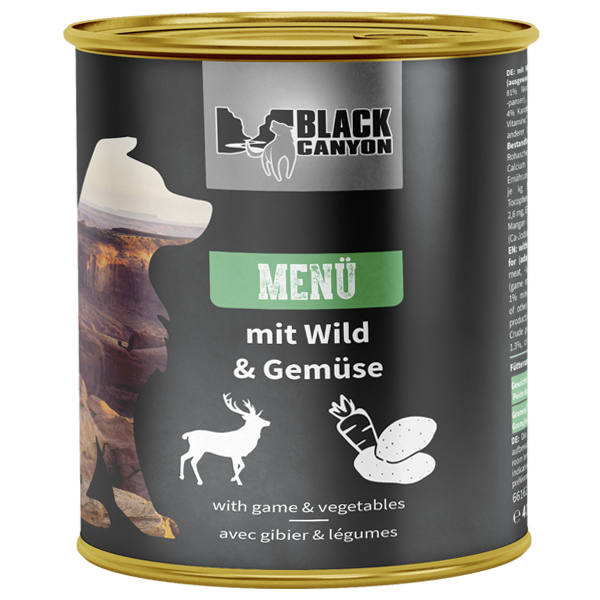 Black Canyon Menü - mit Wild 