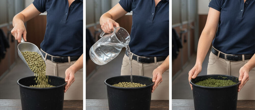 Anleitung zur Zubereitung von Heucobs und Wiesencobs