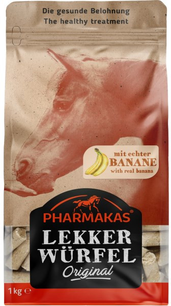 Pharmakas Lekkerwürfel Banane
