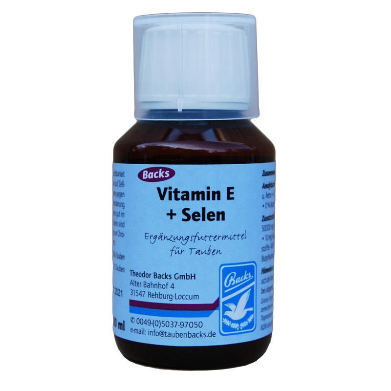 Backs Vitamin E + Selen wasserlöslich
