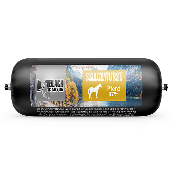 Black Canyon Snackwurst Pferd