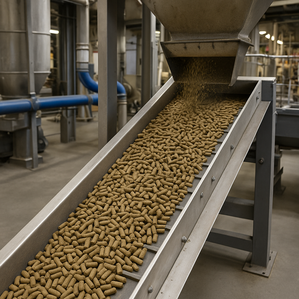 Maschine, die Pellet produziert