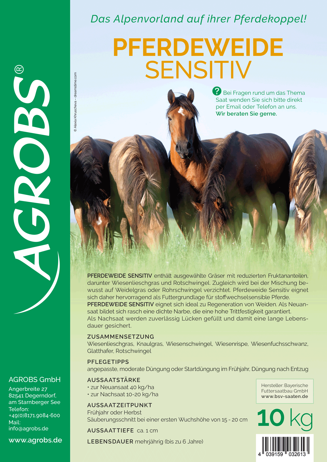 Agrobs Pferdeweide Sensitiv 