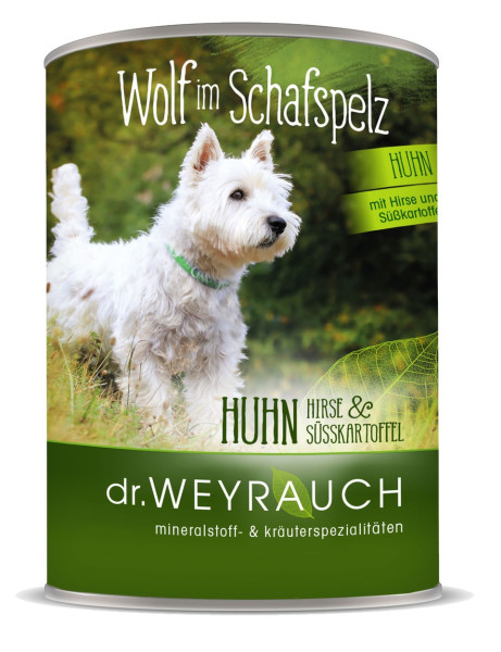 Dr. Weyrauch Wolf im Schafspelz Huhn 6 x 410 gr.