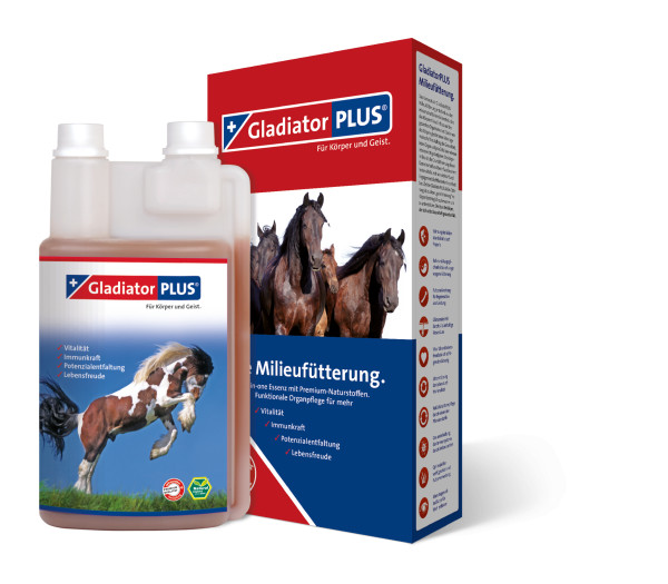 Gladiator plus Pferd 1000 ml + 100 ml gratis