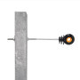 Abstand-Ringisolator XDI f. Metallpf. 20cm/M6 (10)
