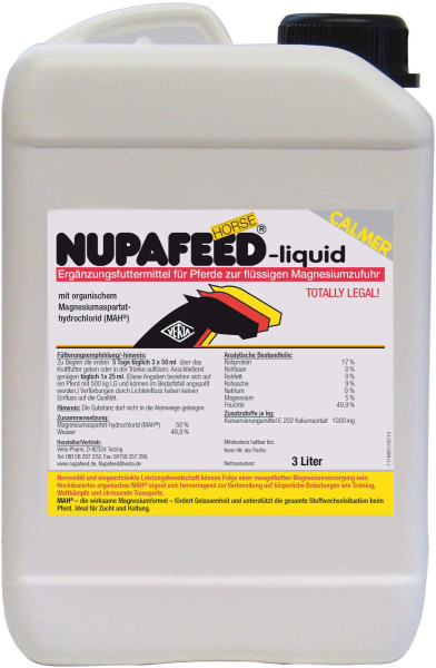Nupafeed liquid 3 ltr.