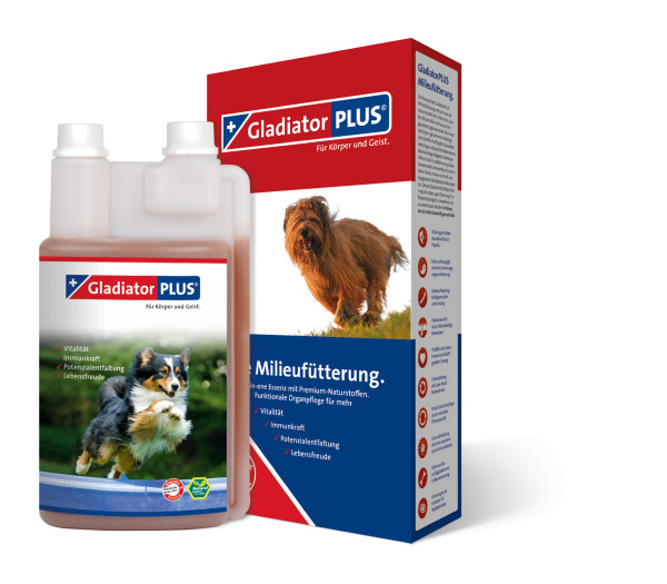 Gladiator plus Hund 1000 ml