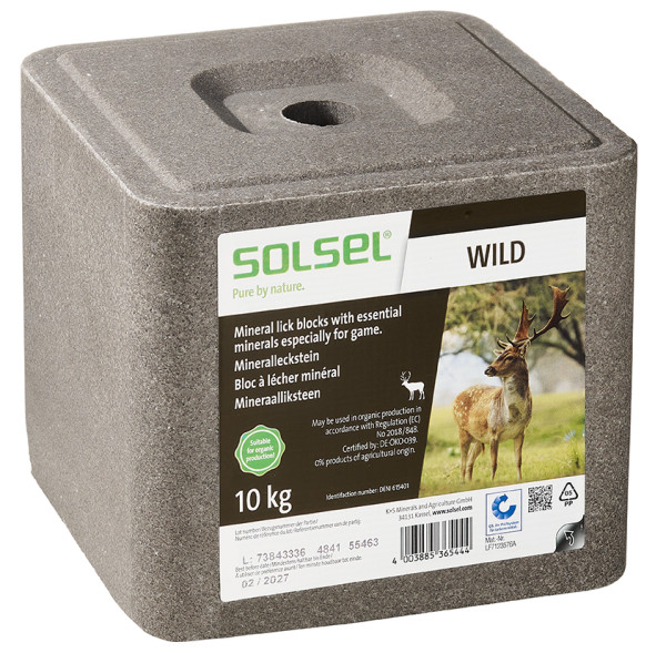 Mawel Salzleckstein Wild 10 kg