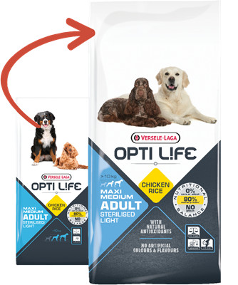 Opti Life Adult Light Medium & Maxi 12,5 kg
