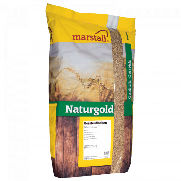 Marstall Naturgold Gersteflocken 20 kg