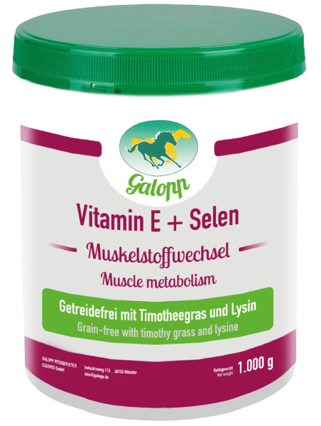 Galopp Vitamin E+Selen 1 kg