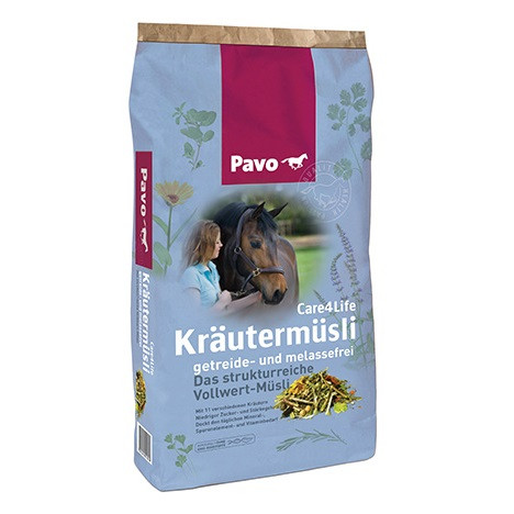 Pavo Care4Life Kräutermüsli 15 kg
