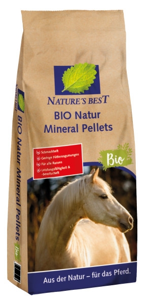 Natures Best Bio Natur Mineral Pellet 25 kg