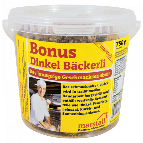 Marstall Bonus Dinkel Bäckerli 750 gr.