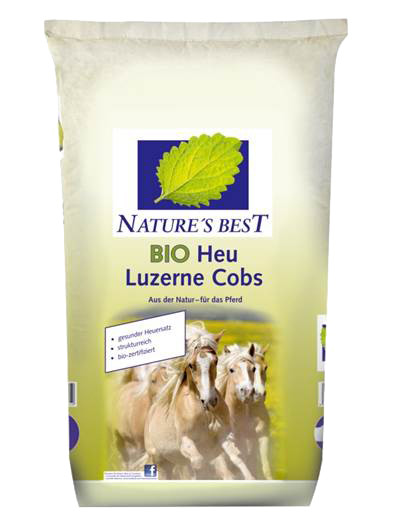 Natures Best Heu Luzerne Cobs 25 kg