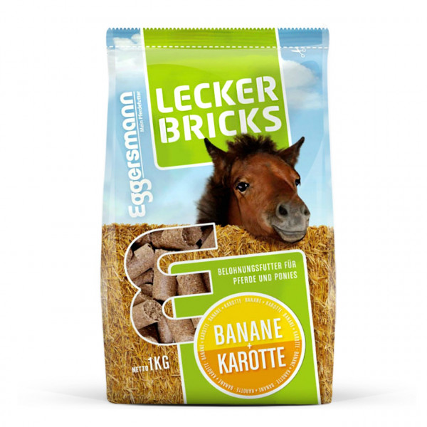 Eggersm. Lecker Bricks Banane/Karotte 1 kg