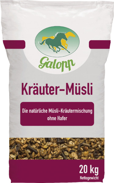 Galopp Kräuter-Müsli 20 kg