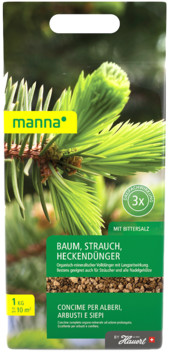 Manna Baum, Strauch, Heckendünger 1 kg