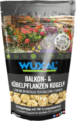 Wuxal Balkon & Kübelpflanzen Kugeln 25 er