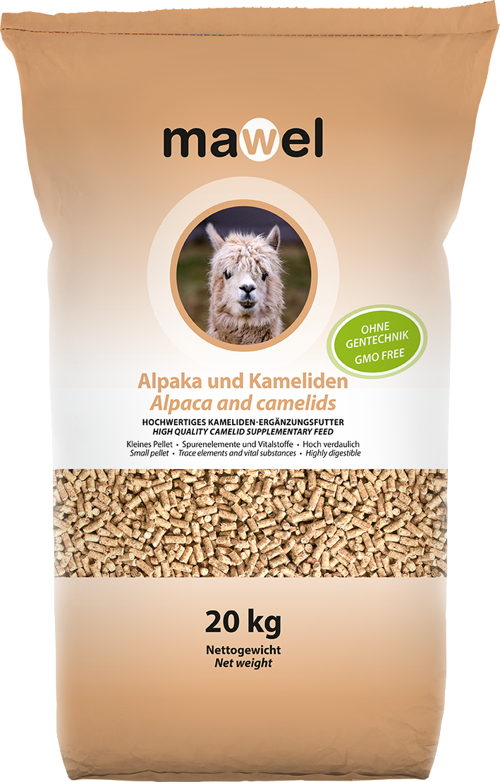 Mawel Alpaka und Kameliden 20 kg im Shop Pferdefuttershop.de